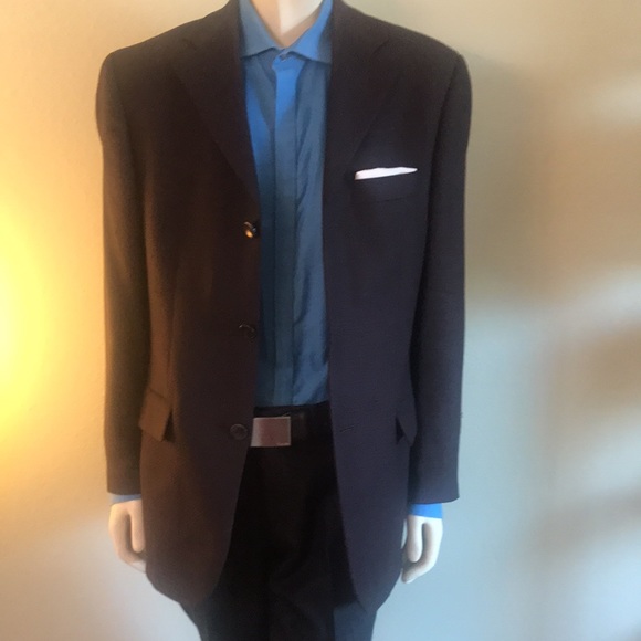 “NEW ARRIVALS” Men’s BARACUTA SOFT Collection Brown Blazer Size R - Picture 10 of 13